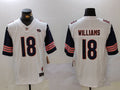 Men's Chicago Bears Caleb Williams White Player Game Jersey