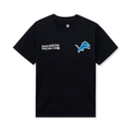 Detroit Lions AntiSocialSocialClub x NFL Black Team T-Shirt