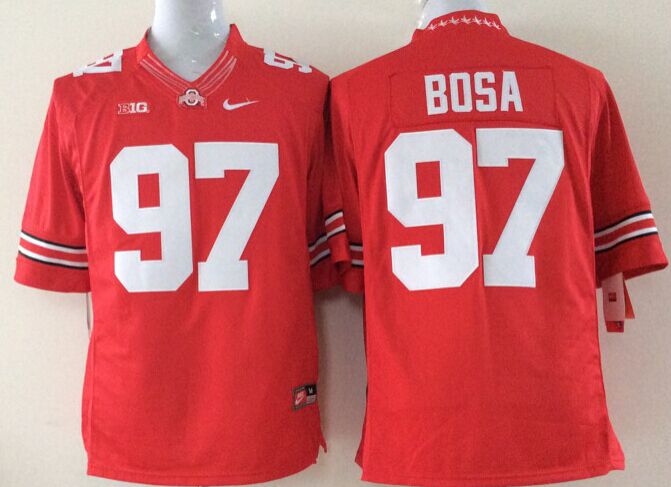 Men's Ohio State Buckeyes Joey Bosa Scarlet Player Game Jersey