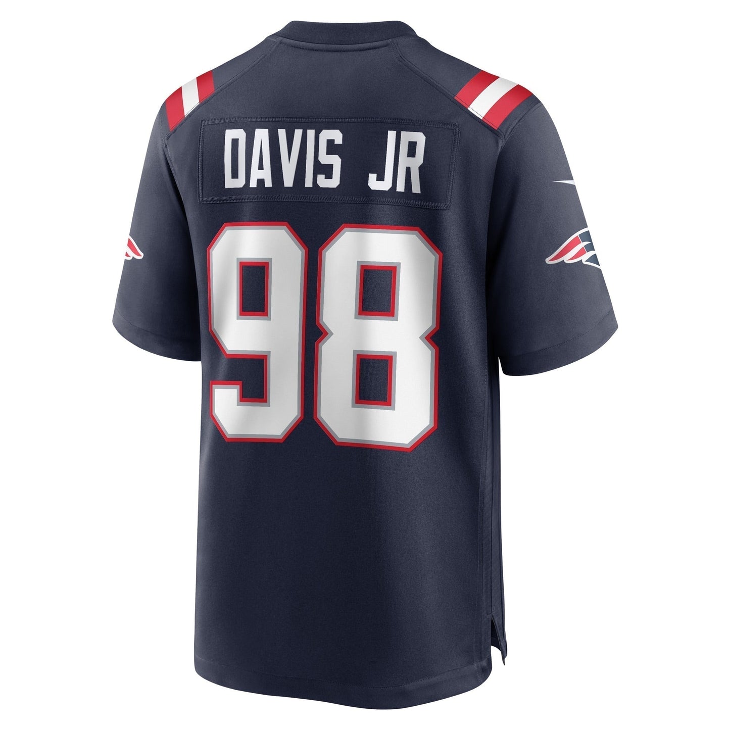 Carl Davis Jr. New England Patriots  Game   Jersey - Navy