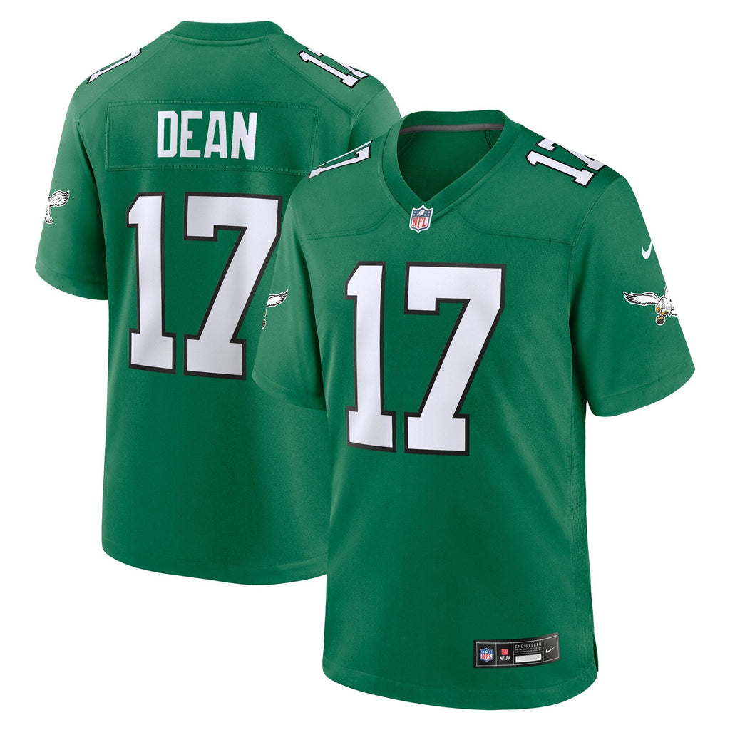 Nakobe Dean Philadelphia Eagles  Alternate Game Jersey - Kelly Green