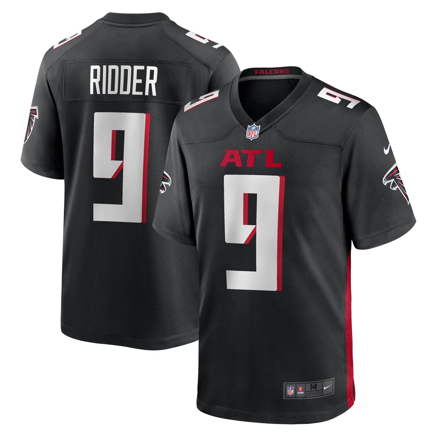 Desmond Ridder Atlanta Falcons  Game   Jersey - Black