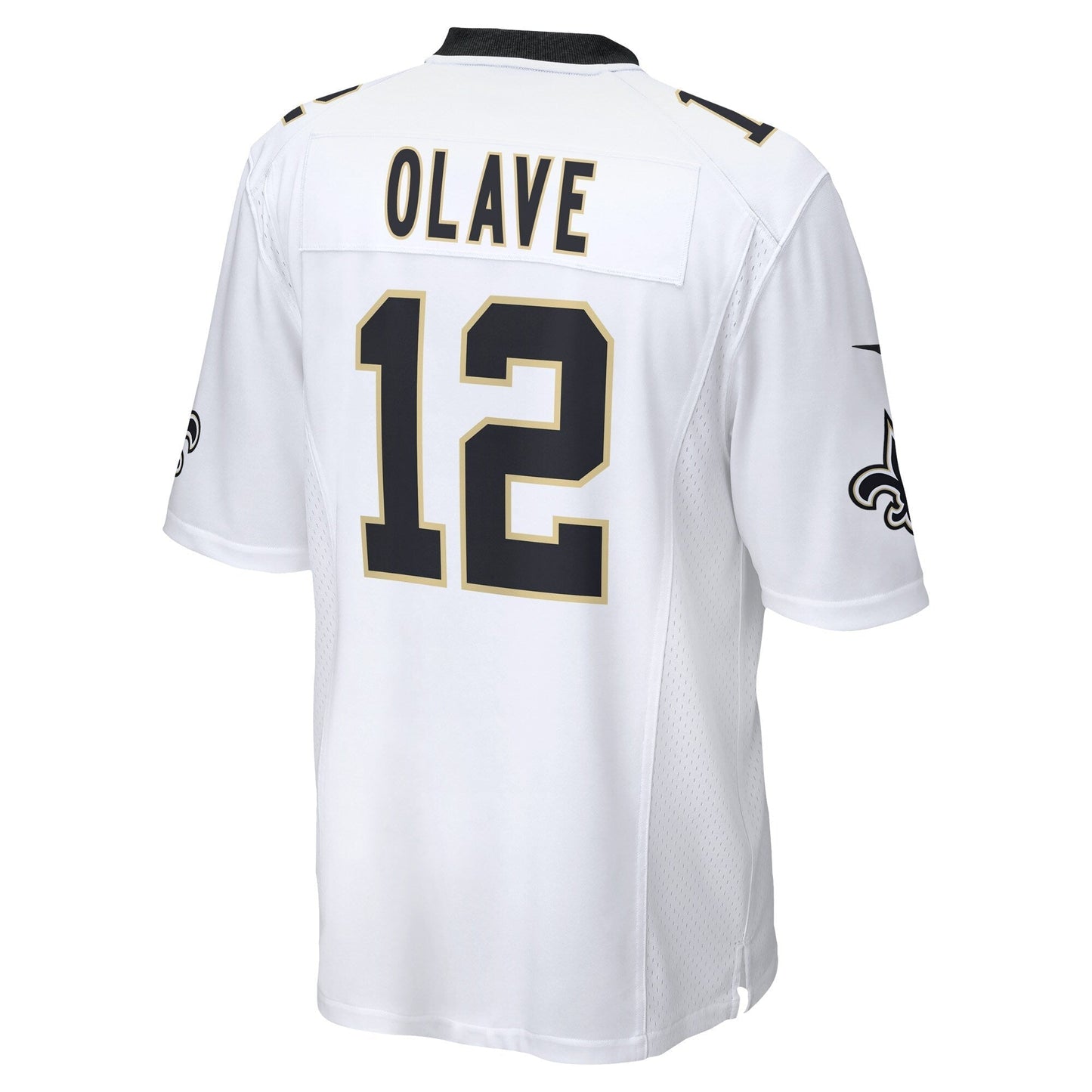 Chris Olave New Orleans Saints  Game   Jersey - White