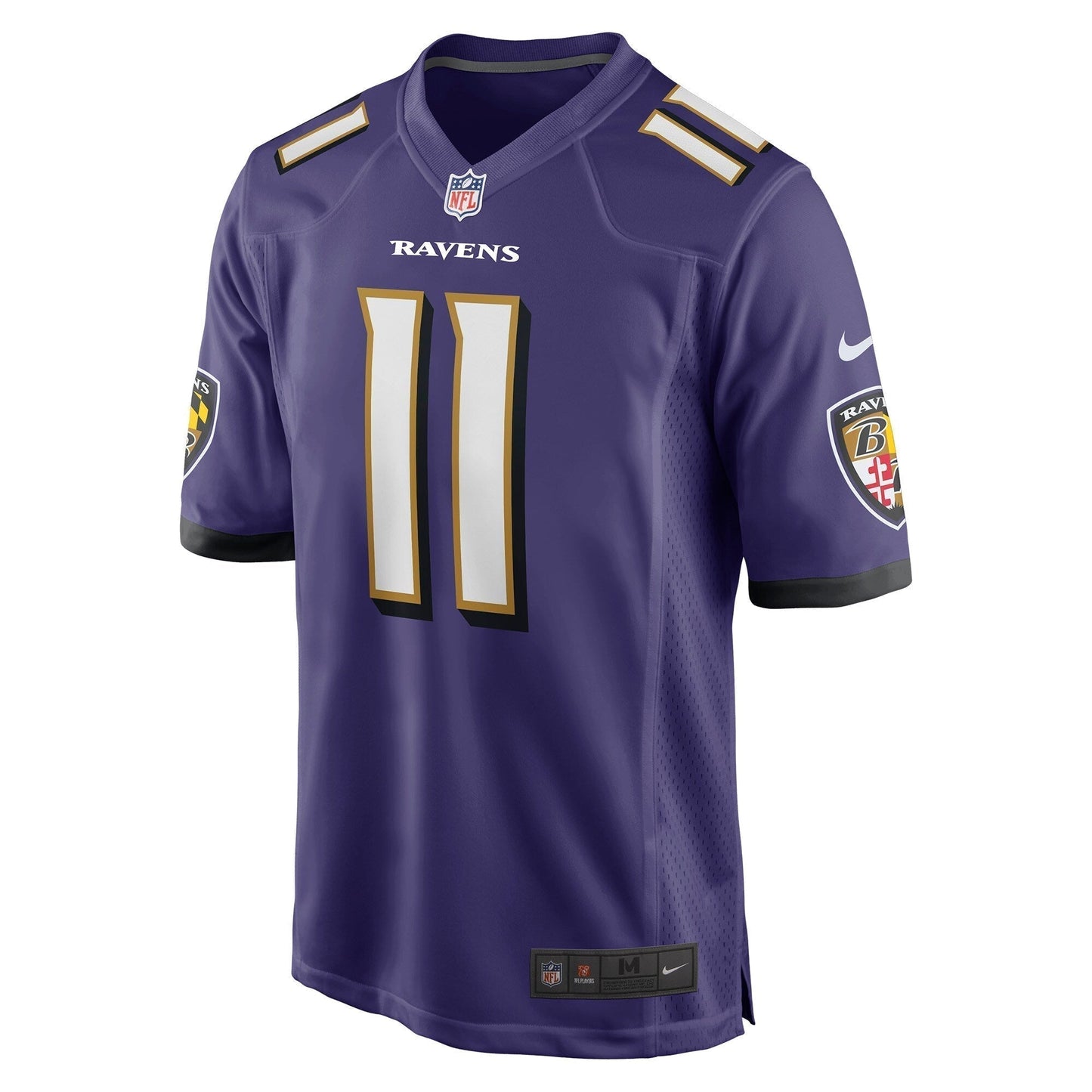 Jordan Stout Baltimore Ravens    Game Jersey - Purple