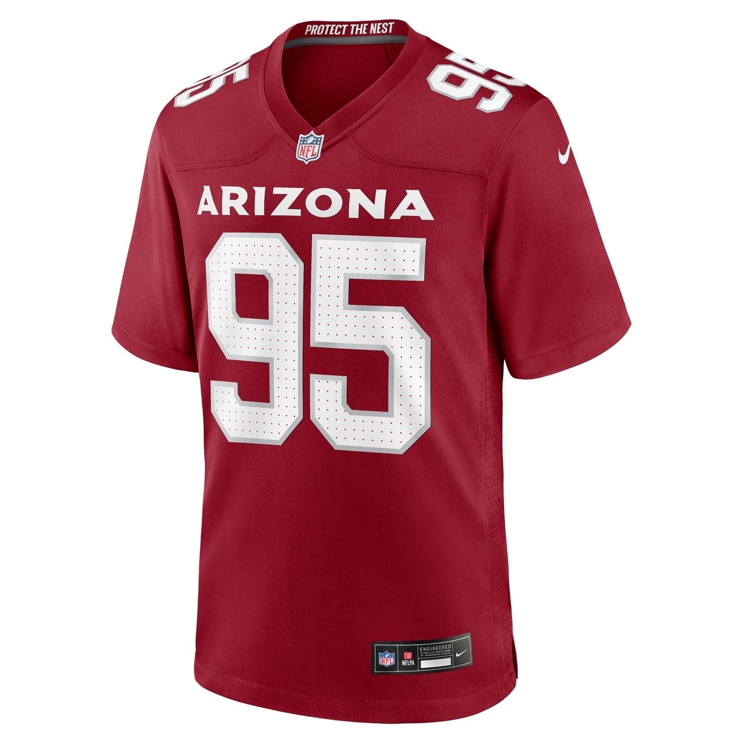 Khyiris Tonga Arizona Cardinals  Team Game Jersey -  Cardinal