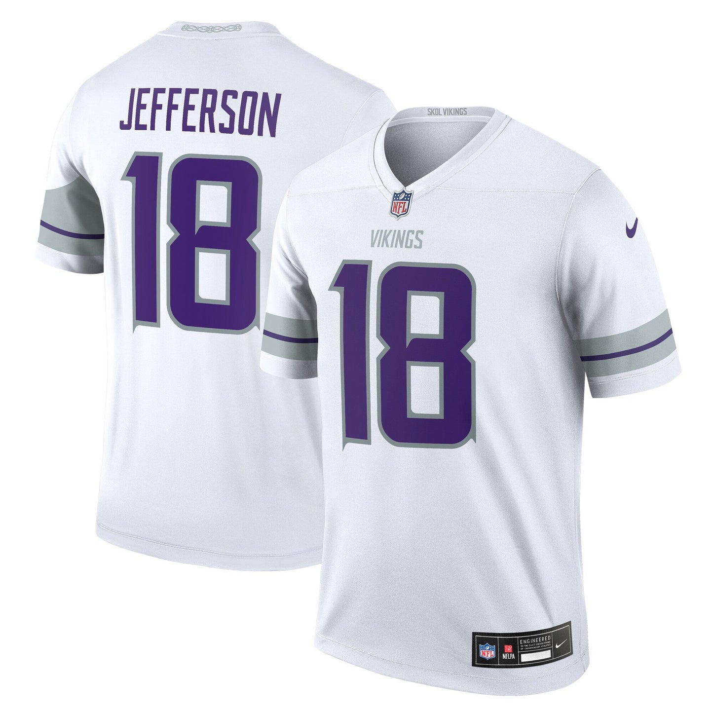 Justin Jefferson Minnesota Vikings  Alternate Legend   Jersey - White