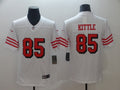 Men's San Francisco 49ers George Kittle White Game Player Jersey