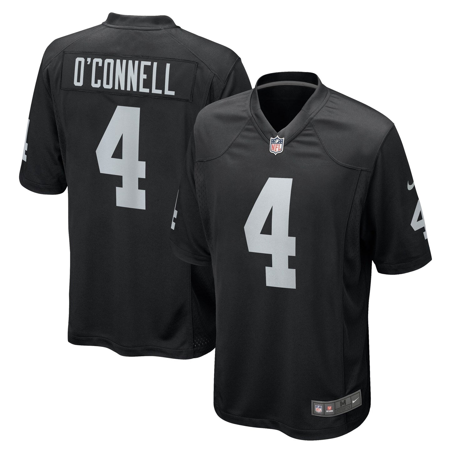 Aidan O'Connell Las Vegas Raiders   Game Jersey -  Black