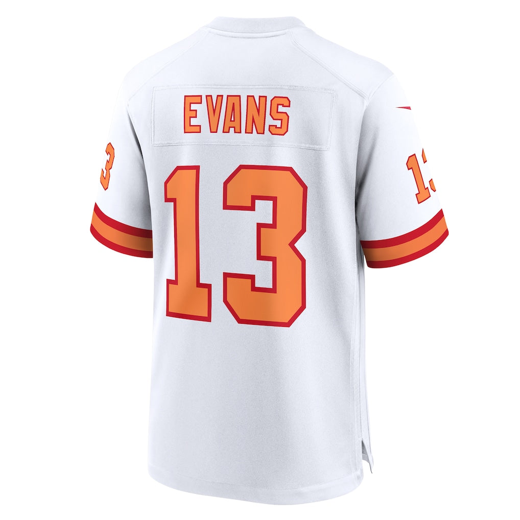 TB.Buccaneers #13 Mike Evans White 50th Season Game Jersey