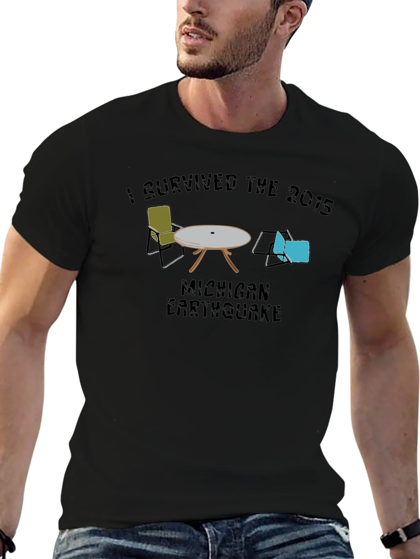 I Survived Michigan Earthquake T-Shirt