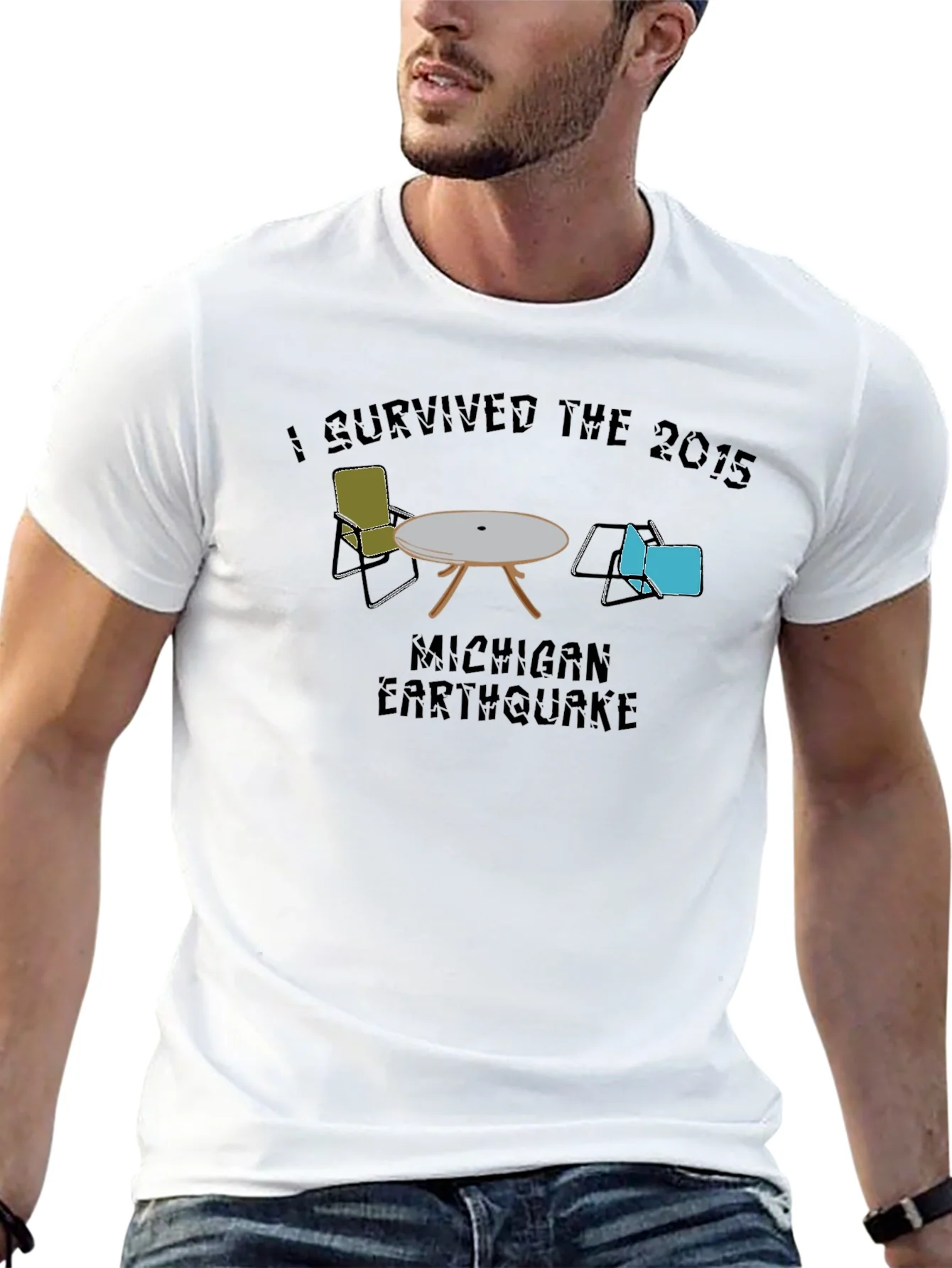I Survived Michigan Earthquake T-Shirt
