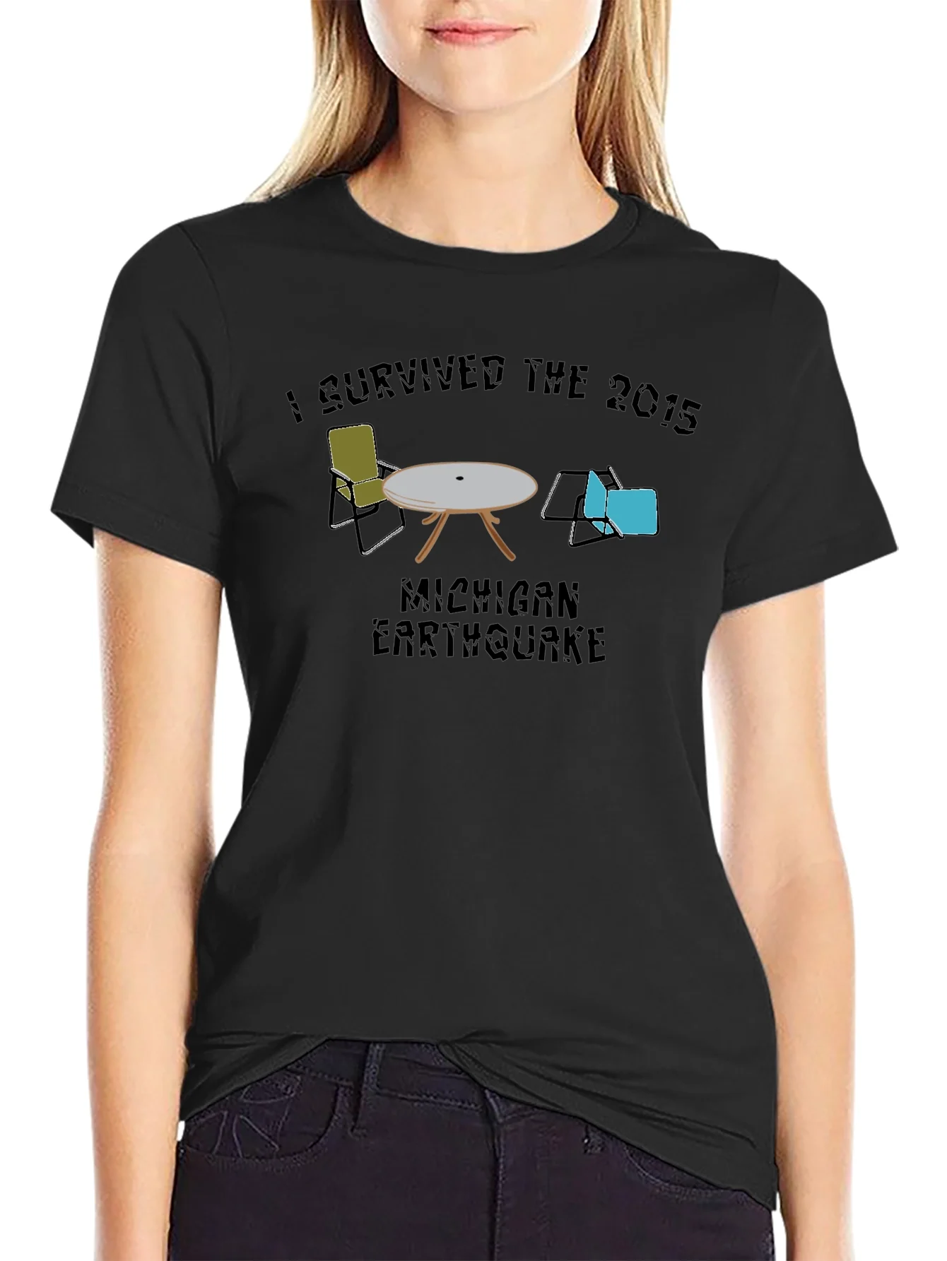I Survived Michigan Earthquake T-Shirt