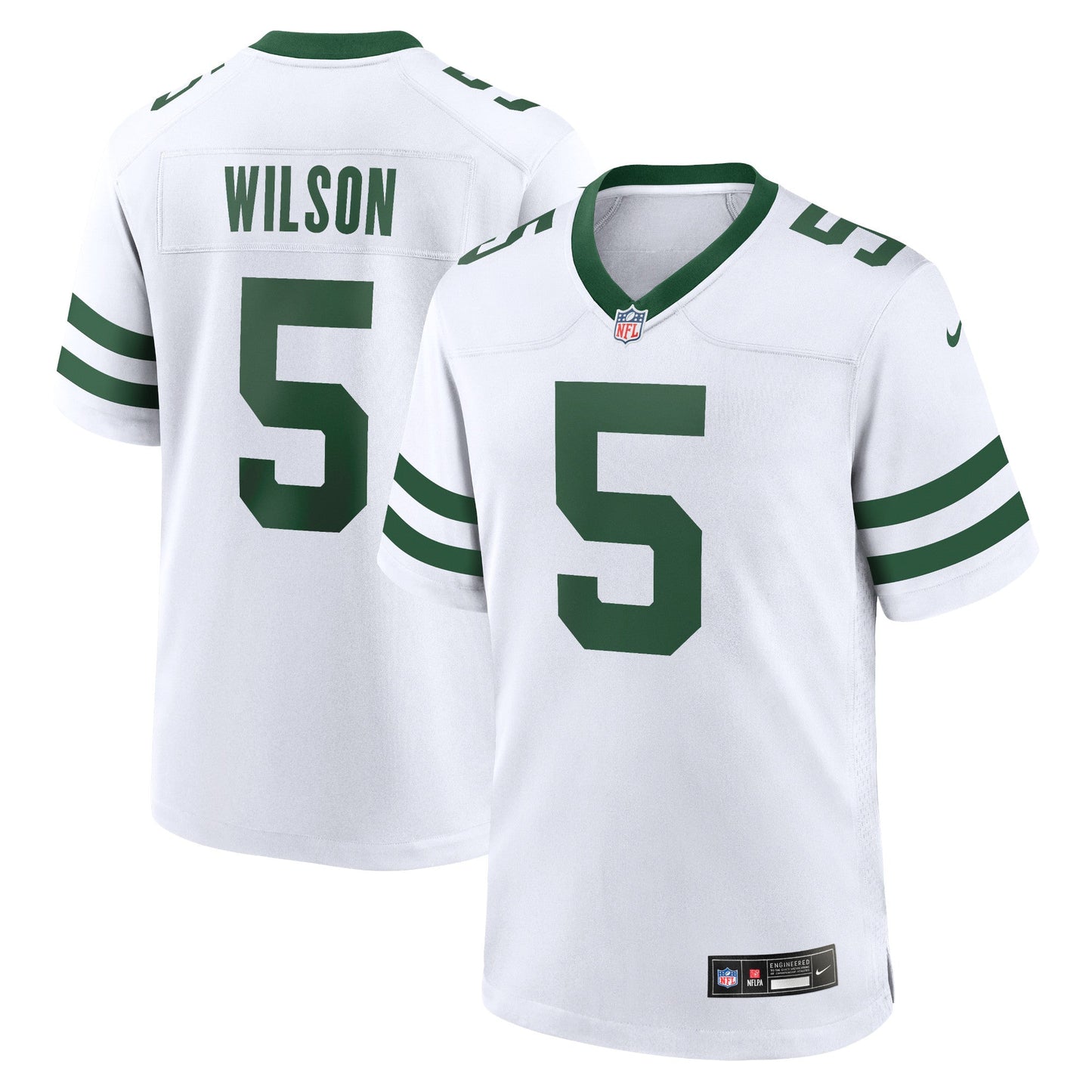 Garrett Wilson New York Jets  Game Jersey - Legacy White