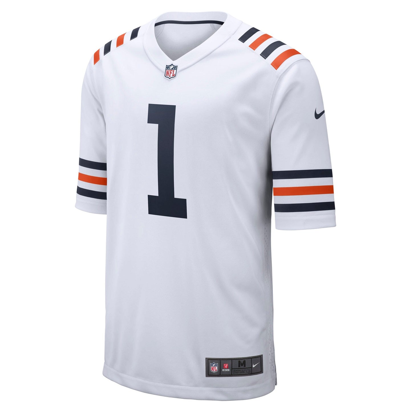 Justin Fields Chicago Bears  Alternate Classic Game Jersey - White