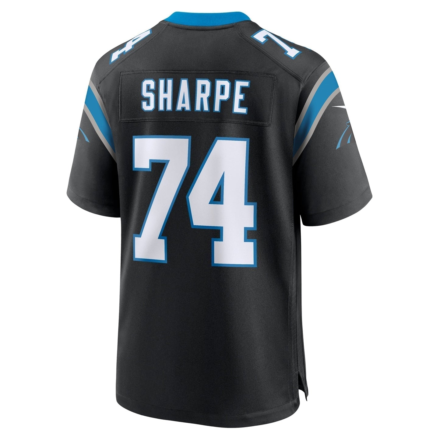 David Sharpe Carolina Panthers Team Game Jersey -  Black