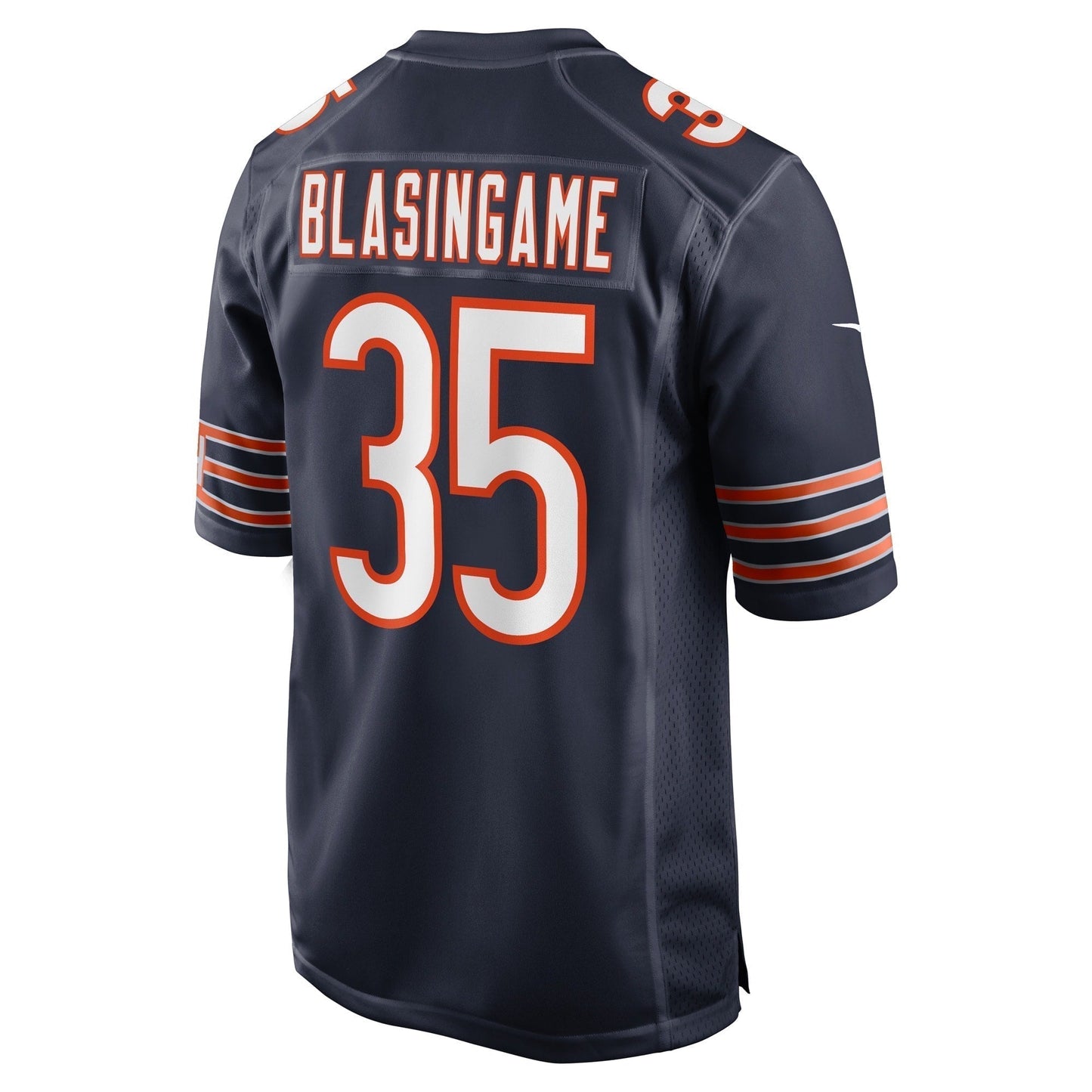Khari Blasingame Chicago Bears  Game   Jersey - Navy
