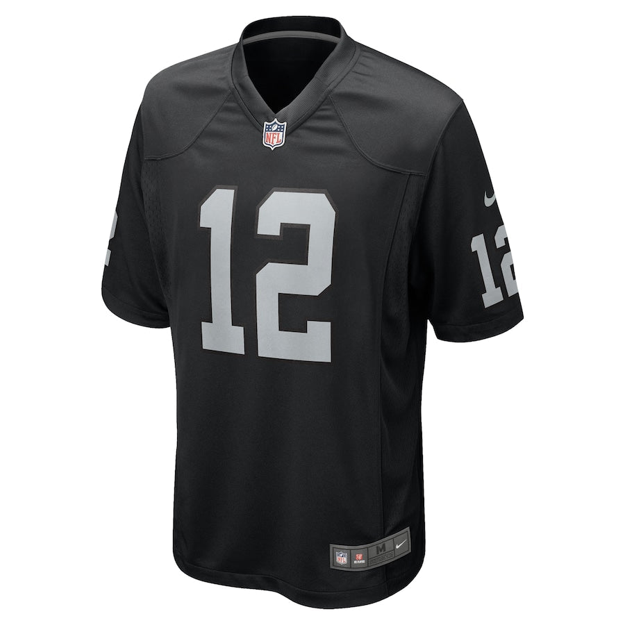 Men's Las Vegas Raiders Aidan O'Connell  Black Team Game Jersey