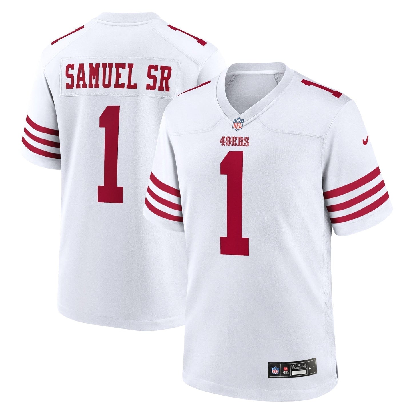 Deebo Samuel Sr San Francisco 49ers  Game   Jersey - White