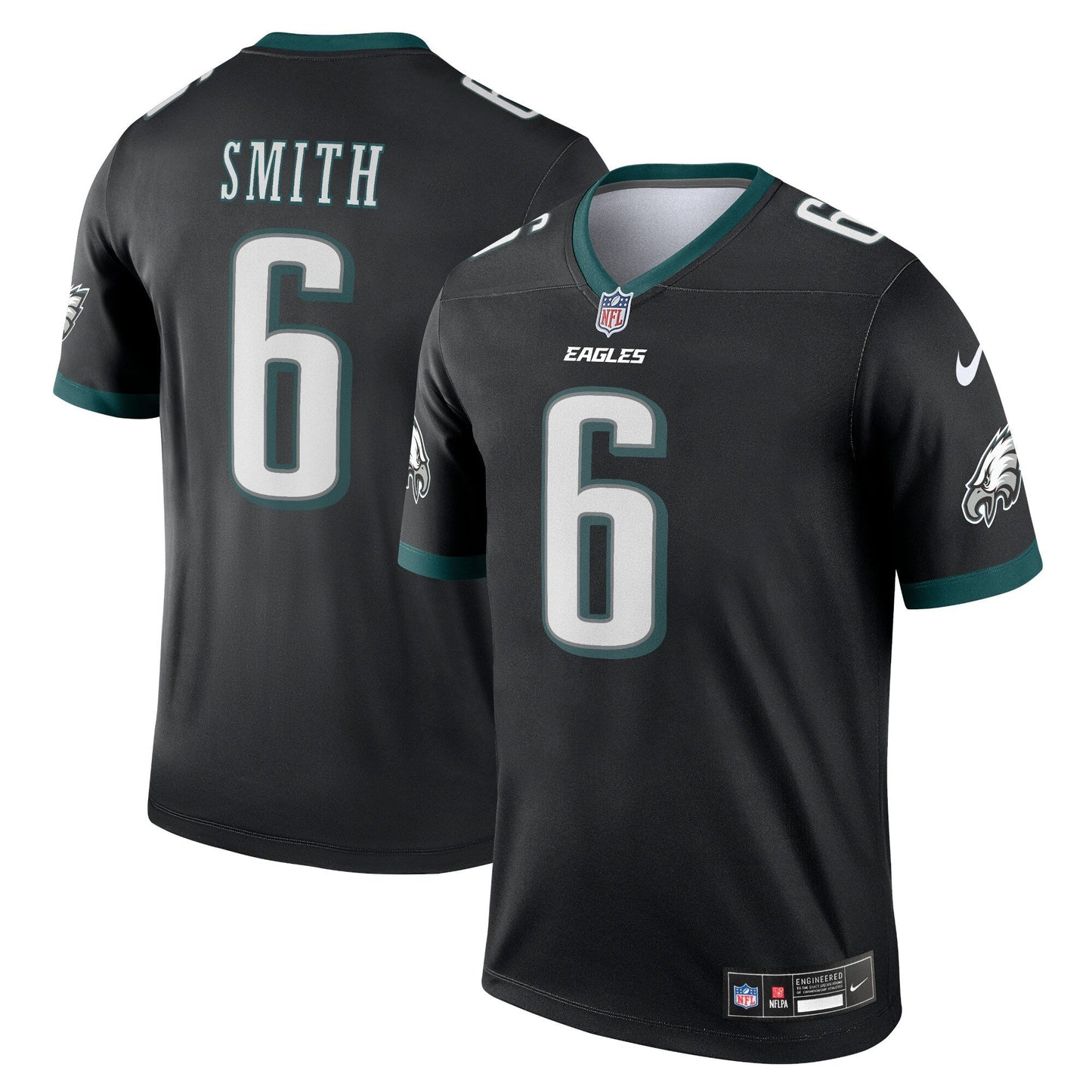 DeVonta Smith Philadelphia Eagles  Legend Jersey - Black