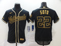 Men's Washington Nationals Juan Soto Black Replica Baseball Jersey