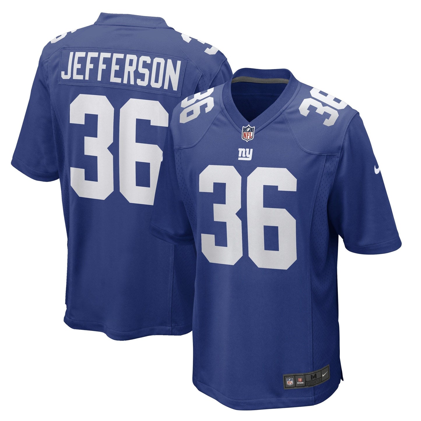 Tony Jefferson New York Giants  Game   Jersey - Royal