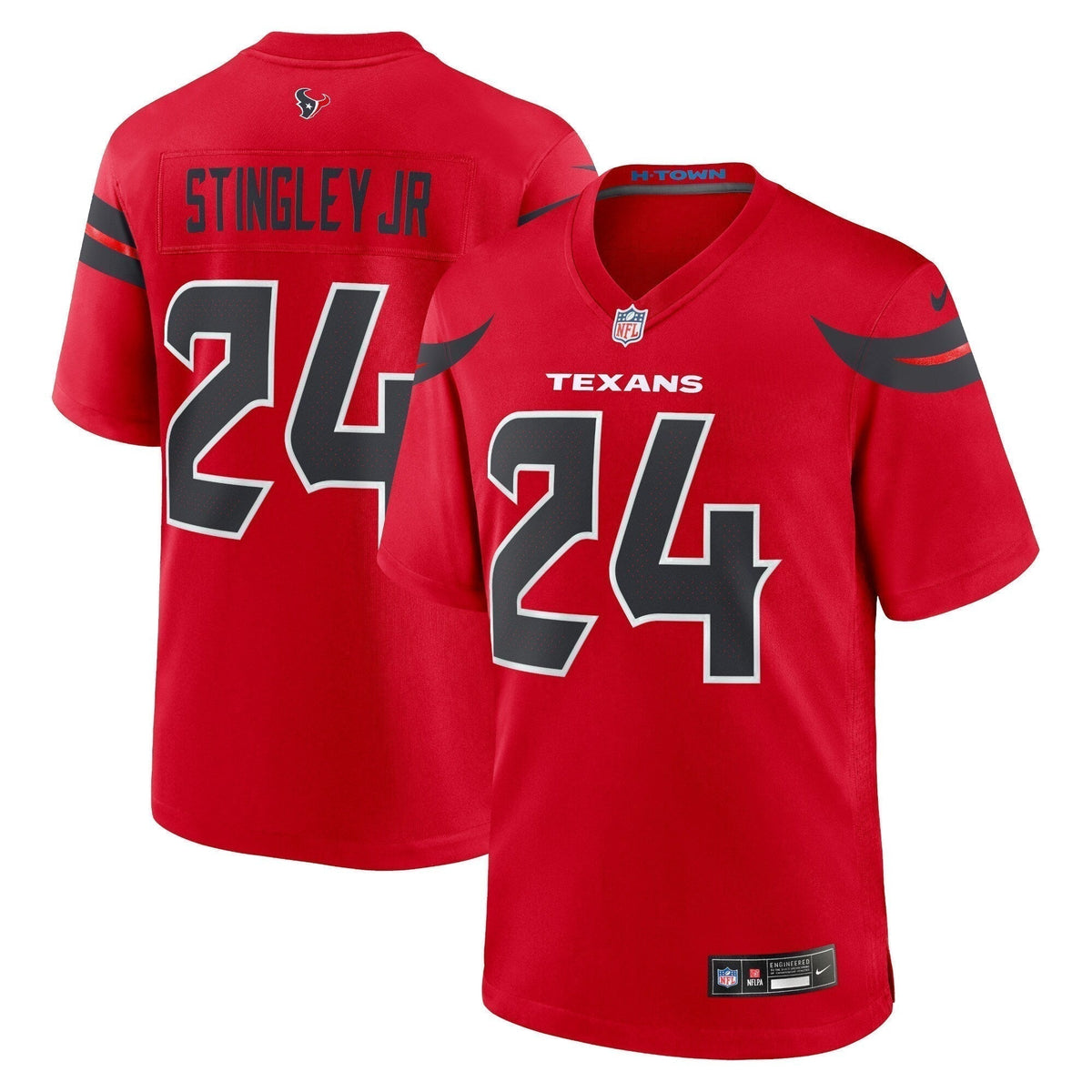 Derek Stingley Jr. Houston Texans  Alternate Game Jersey - Red
