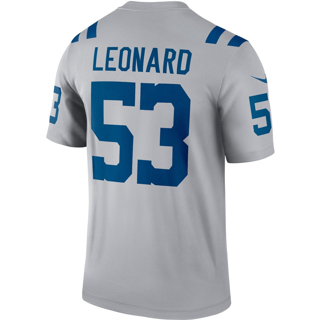 Darius Leonard Indianapolis Colts  Inverted Legend Jersey - Gray