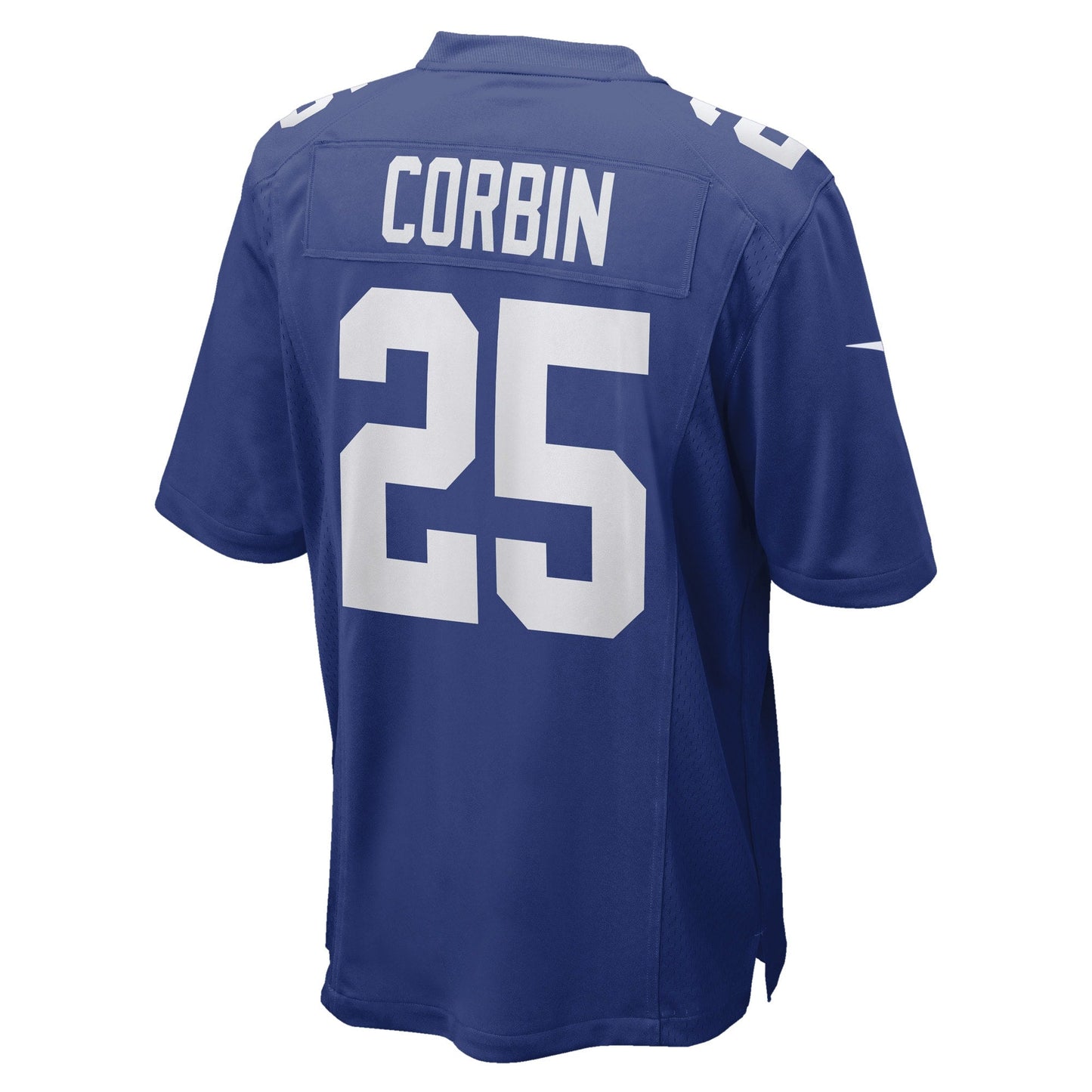 Jashaun Corbin New York Giants  Game   Jersey - Royal