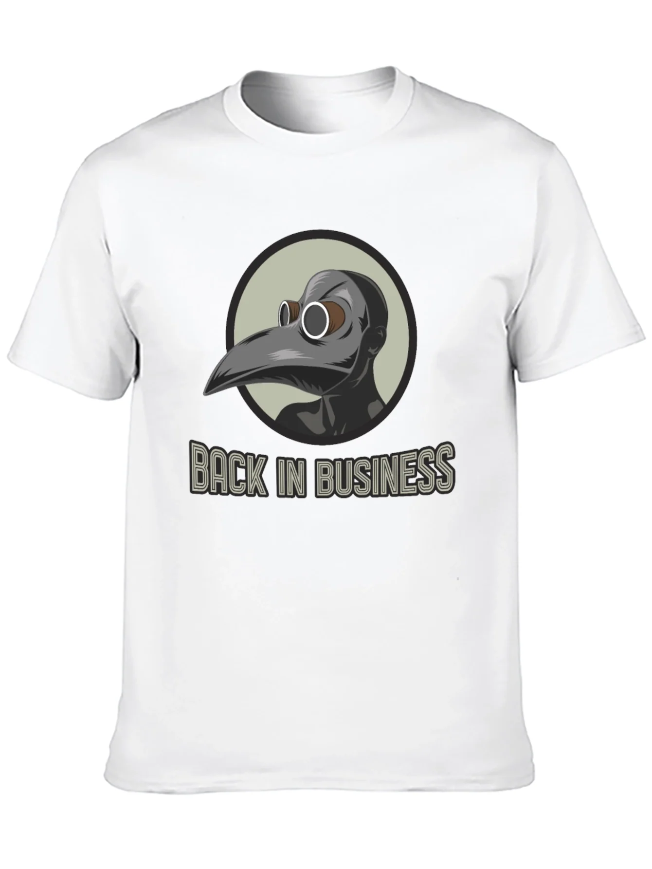 Plague Doctor T-Shirt - Back in Business