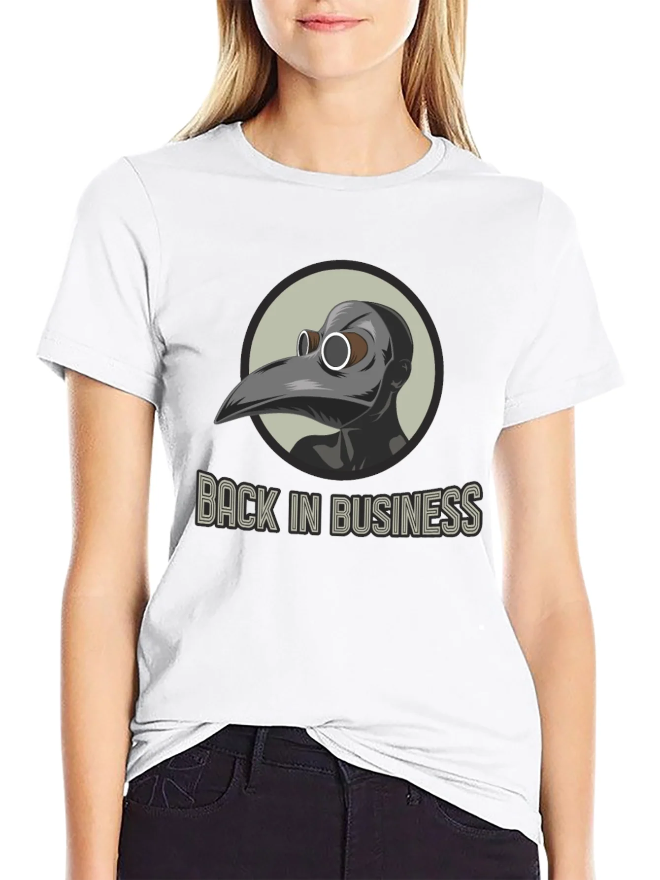 Plague Doctor T-Shirt - Back in Business