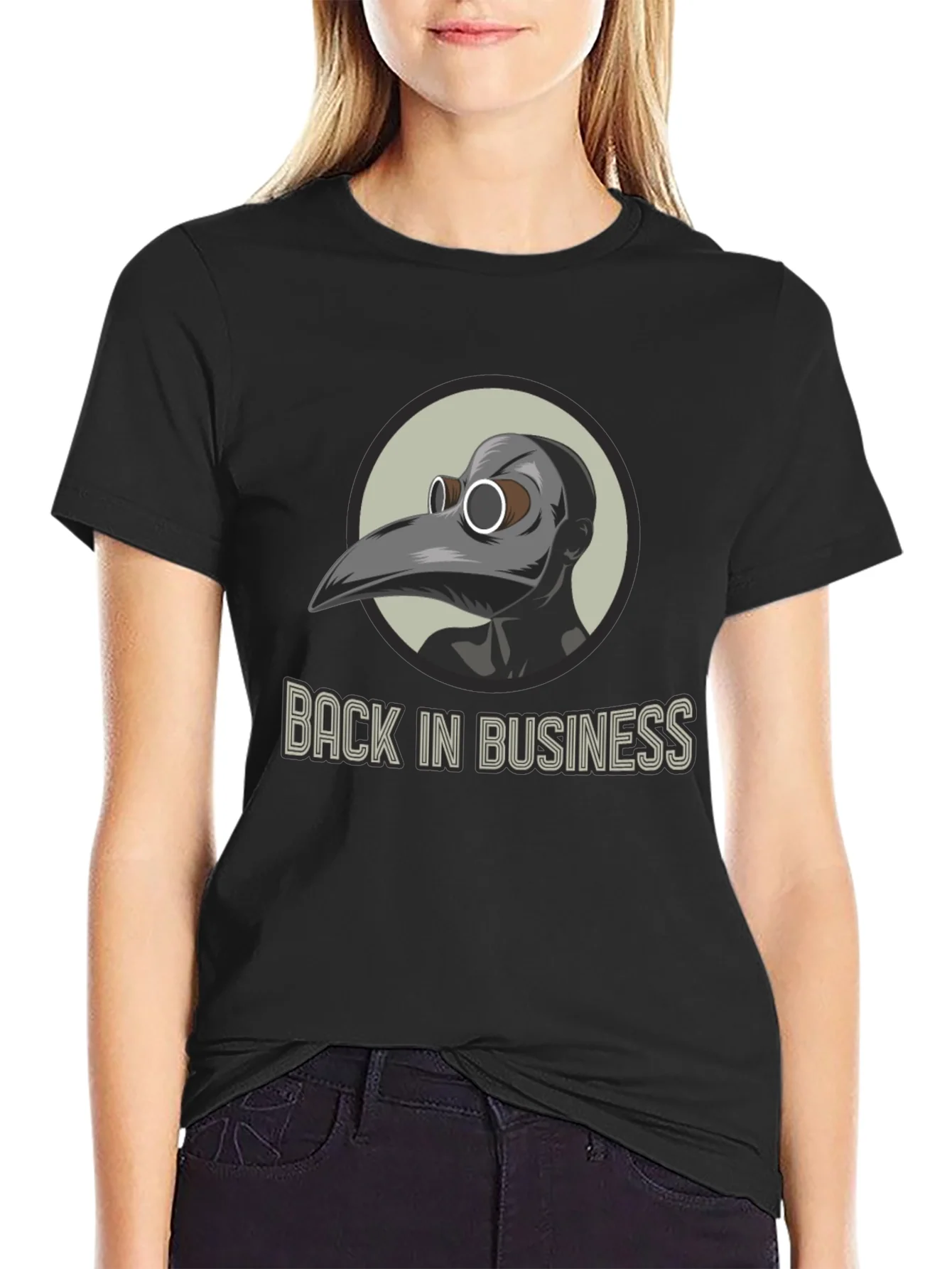 Plague Doctor T-Shirt - Back in Business
