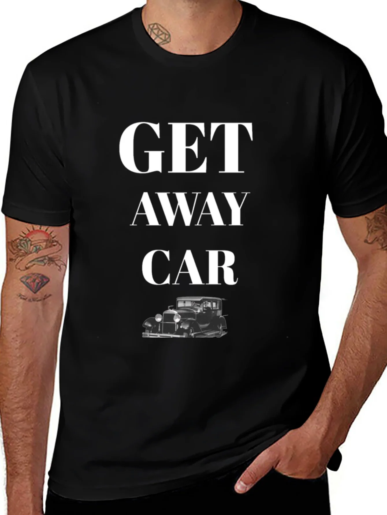 Getaway Car Graphic T-Shirt