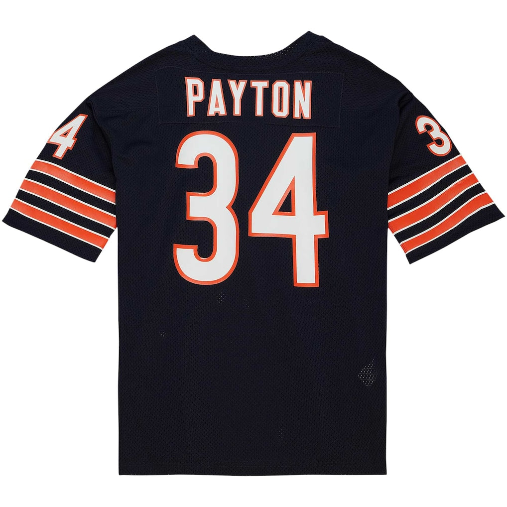 C.Bears #34 Walter Payton 1983  Navy Authentic Throwback Retired Player Jersey
