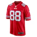 Men's Buffalo Bills Dawson Knox  Red Alternate Game Jersey