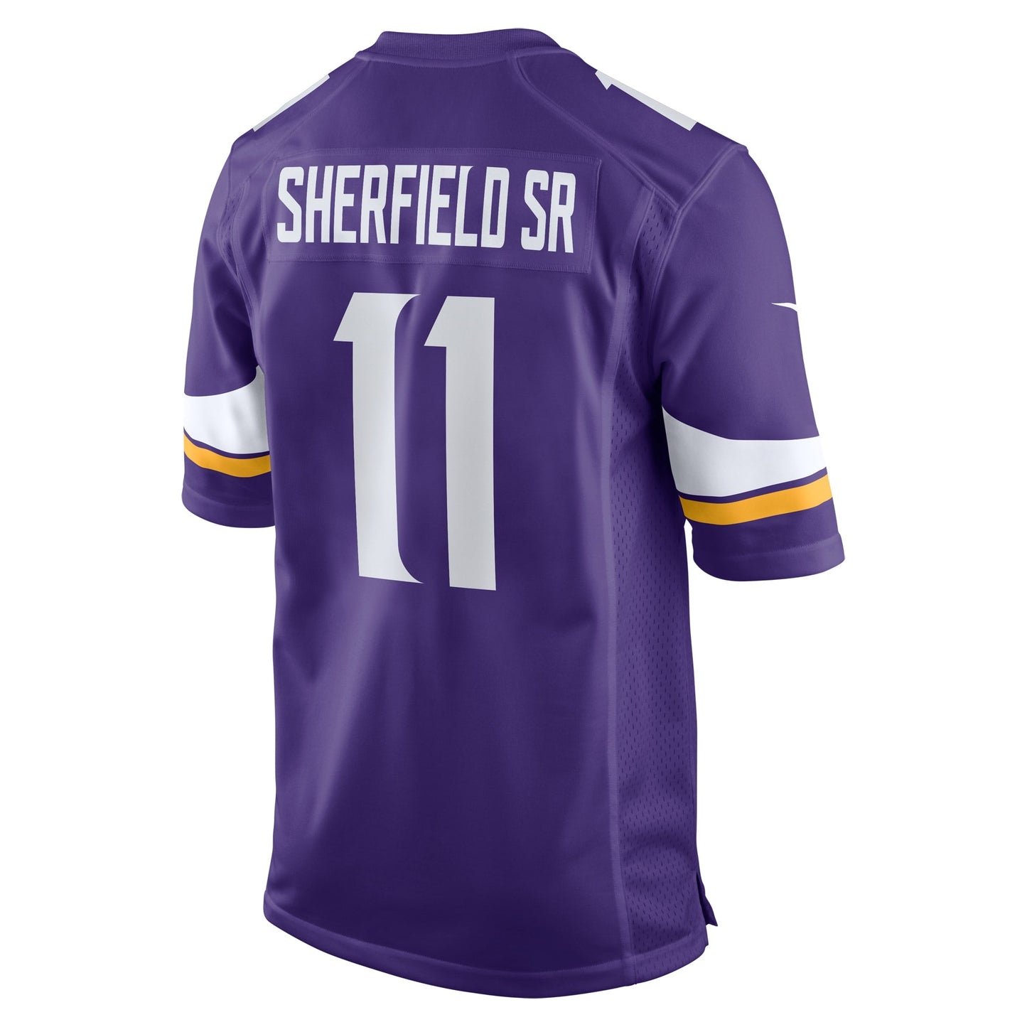 Trent Sherfield Sr. Minnesota Vikings  Game Jersey -  Purple