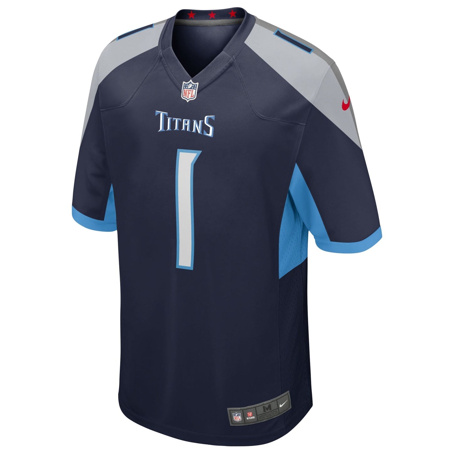 Tennessee Titans Cameron Ward  Navy 2025 NFL Draft First Round Pick Alternate Game Jersey