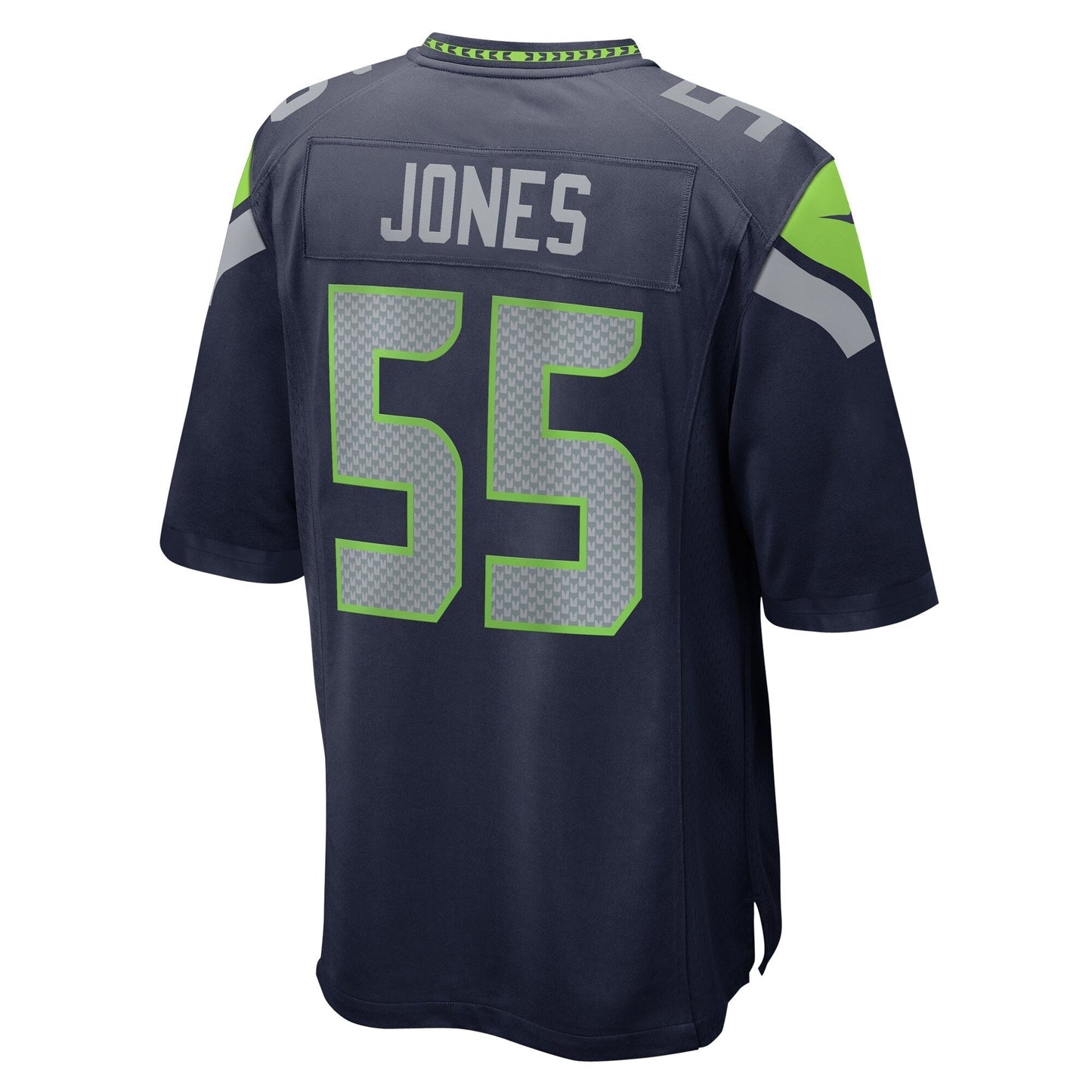 Dre'Mont Jones Seattle Seahawks   Game Jersey -  College Navy