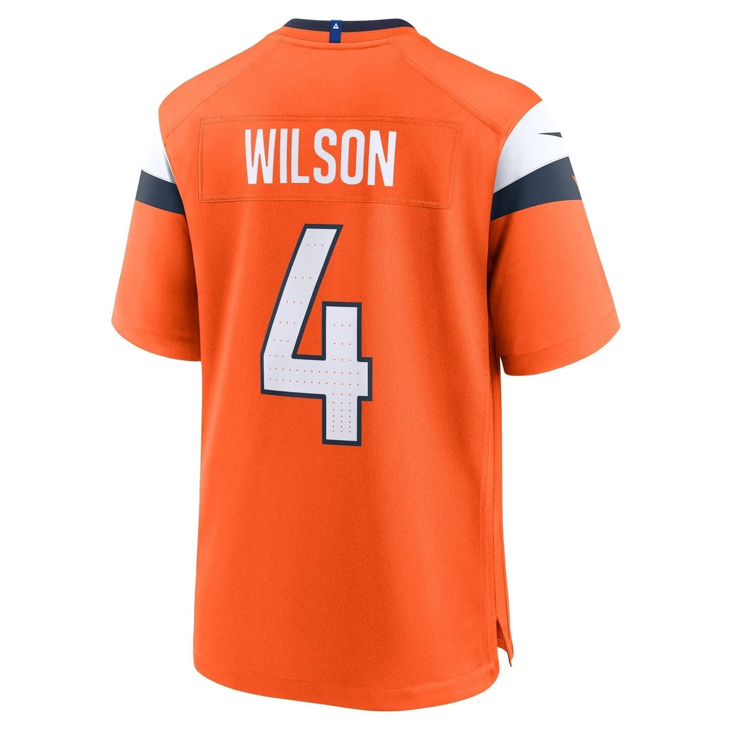 Zach Wilson Denver Broncos  Team Game Jersey -  Orange