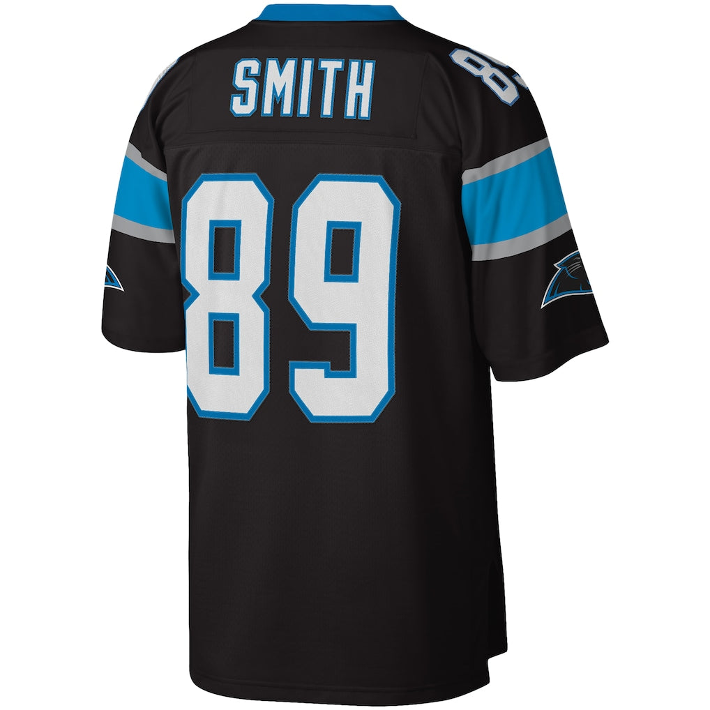 C.Panthers #89 Steve Smith Sr.  Black Legacy Replica Jersey