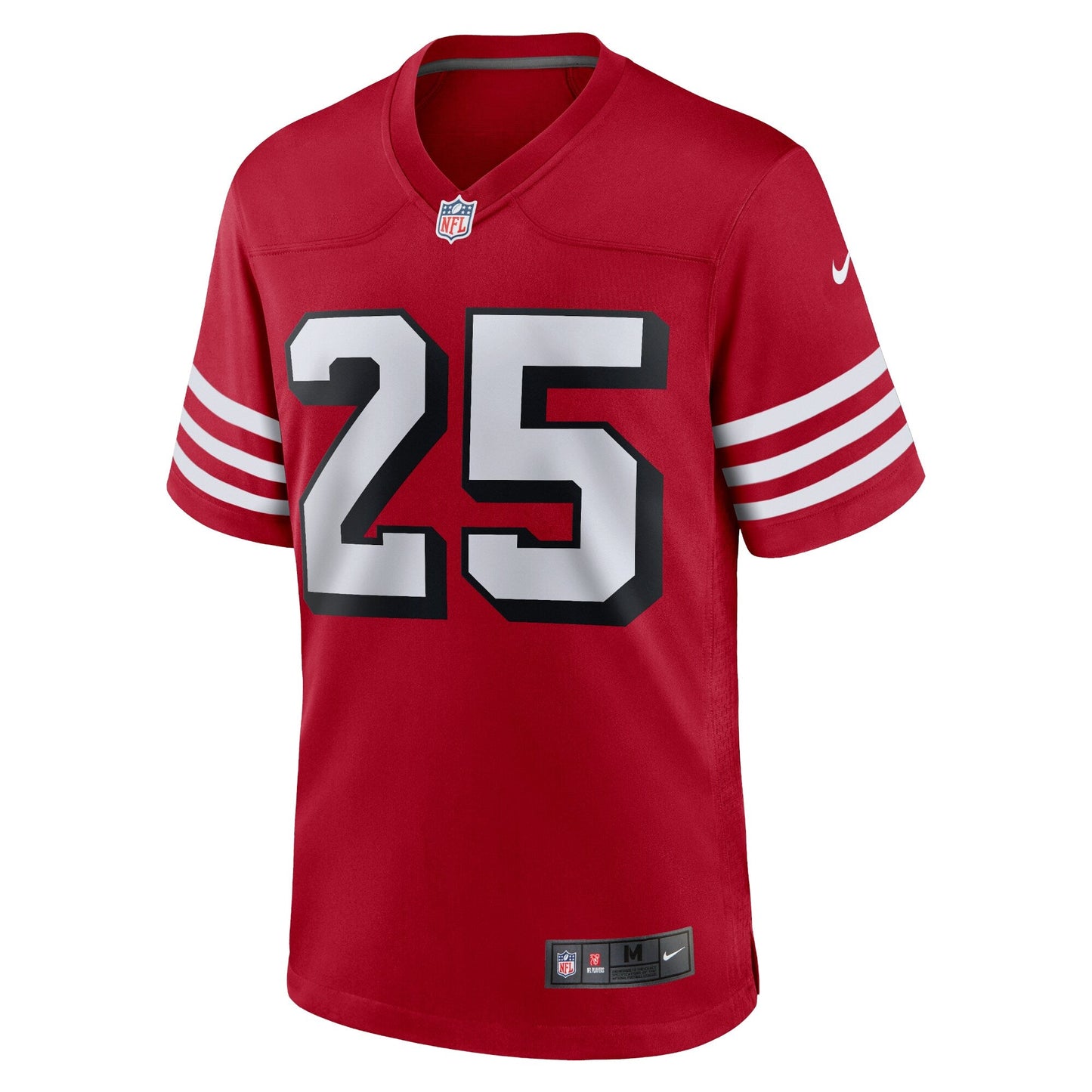 Elijah Mitchell San Francisco 49ers  Alternate Team Game Jersey - Scarlet