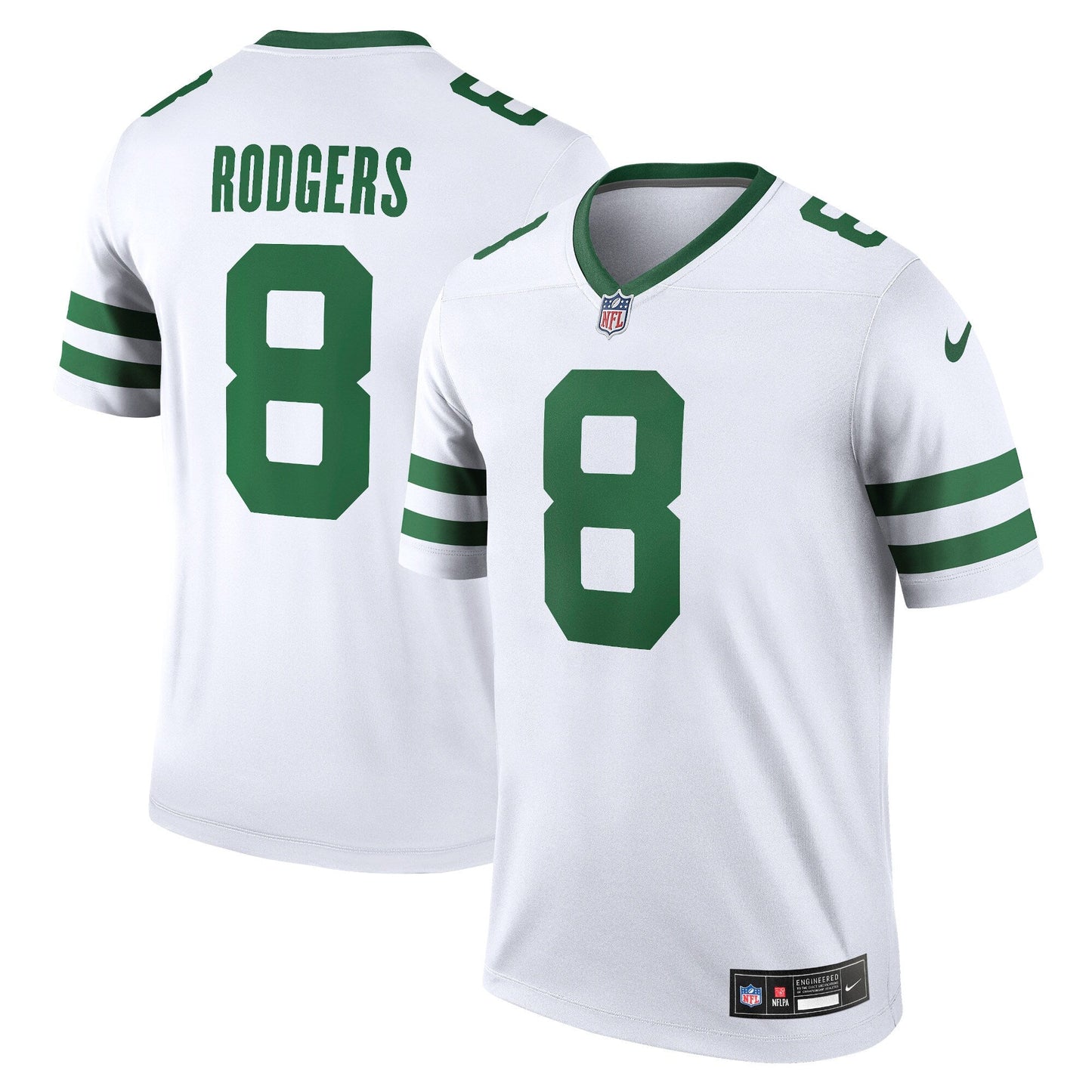 Aaron Rodgers New York Jets  Men's Legend   Jersey - Legacy White