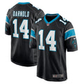 Sam Darnold Carolina Panthers  Game   Jersey - Black