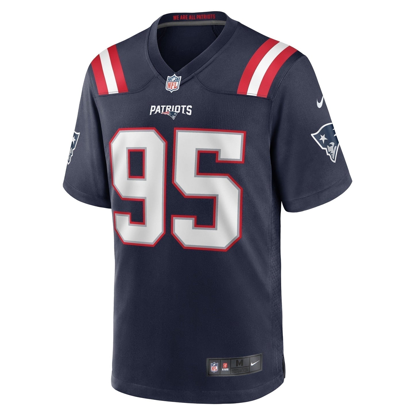 Daniel Ekuale New England Patriots  Game   Jersey - Navy
