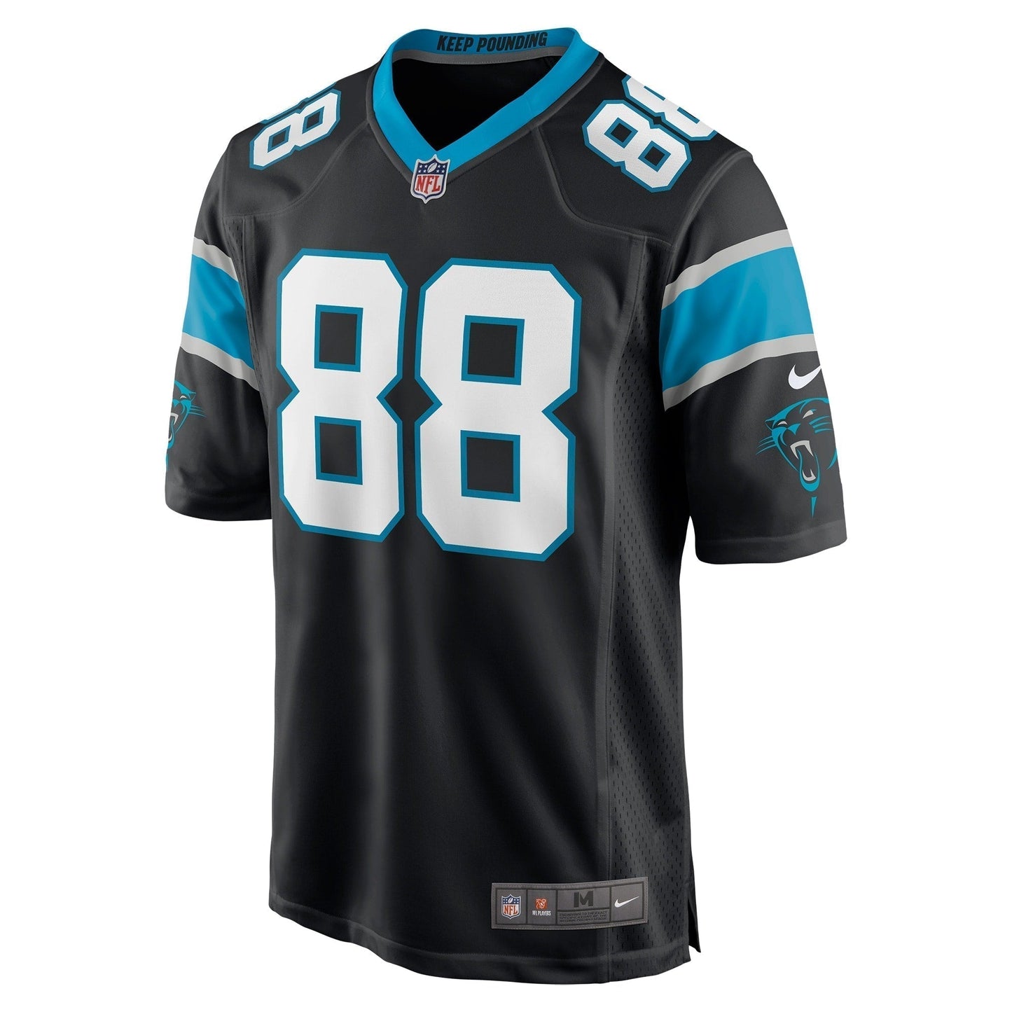 Terrace Marshall Jr. Carolina Panthers  2021 NFL Draft Pick   Game Jersey - Black