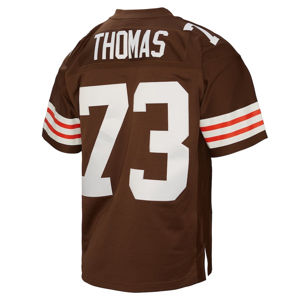 C.Browns #73 Joe Thomas  Brown Legacy Replica Jersey