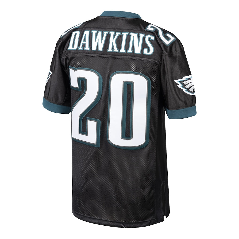 P.Eagles #20 Brian Dawkins 2003  Black Authentic Throwback Retired Player Jersey