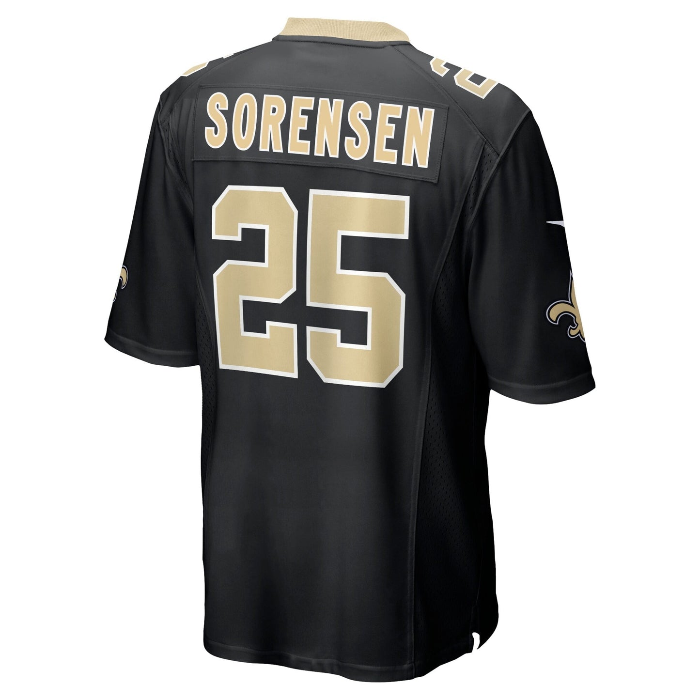 Daniel Sorensen New Orleans Saints    Game Jersey - Black