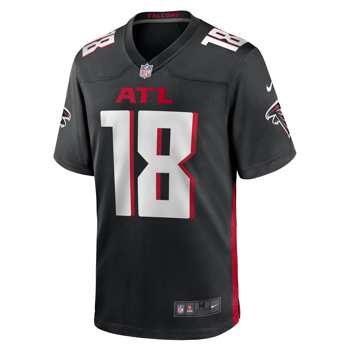 Mack Hollins Atlanta Falcons  Game   Jersey - Black