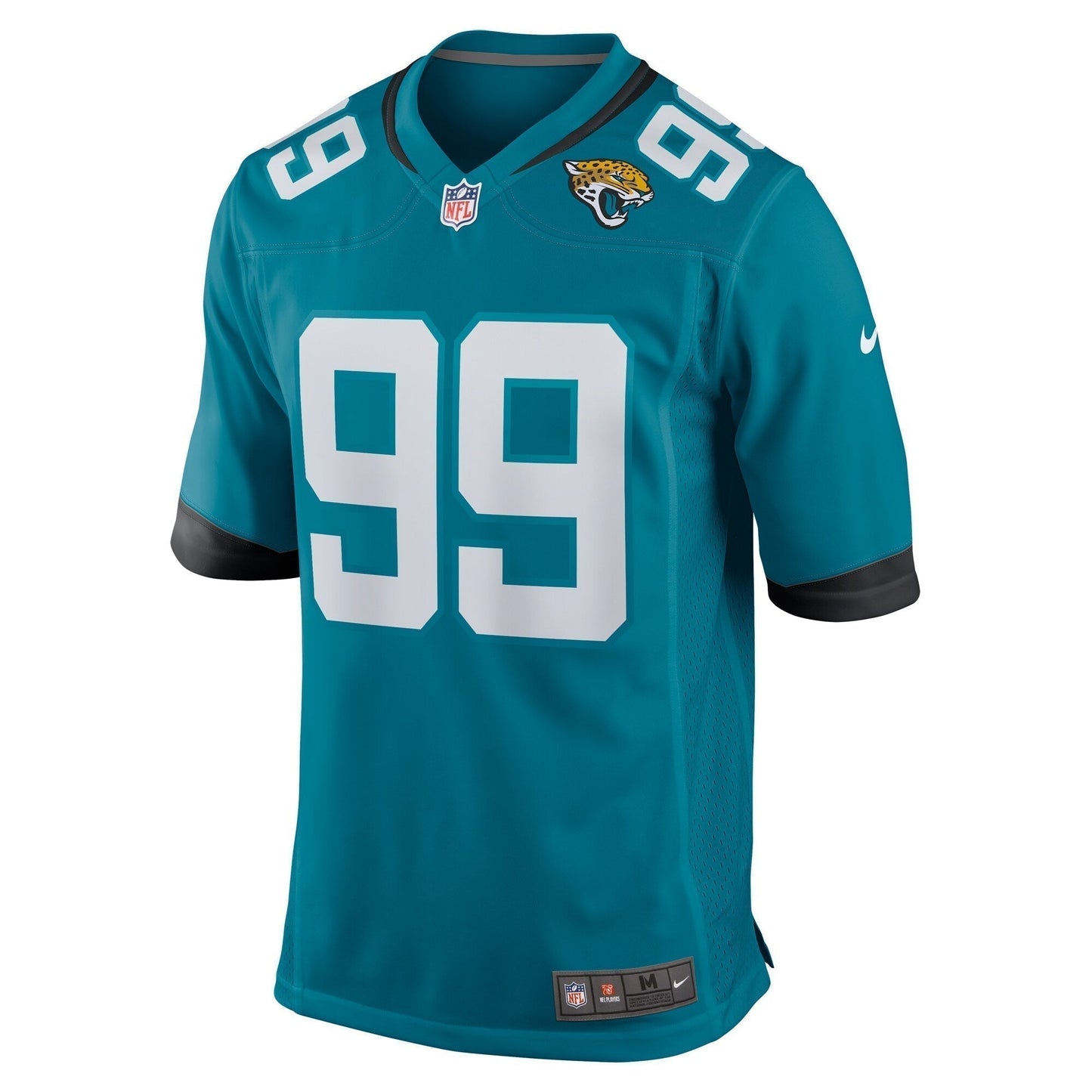 Jeremiah Ledbetter Jacksonville Jaguars  Home Game   Jersey - Teal