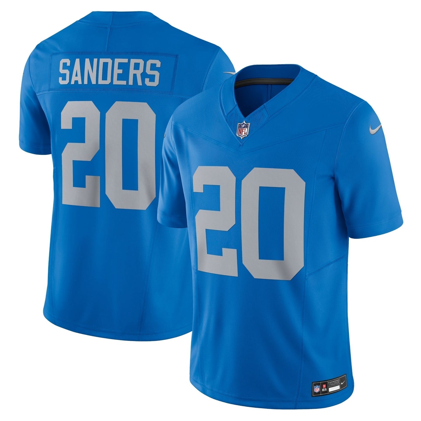 Barry Sanders Detroit Lions  Vapor F.U.S.E. Alternate Limited Jersey - Blue